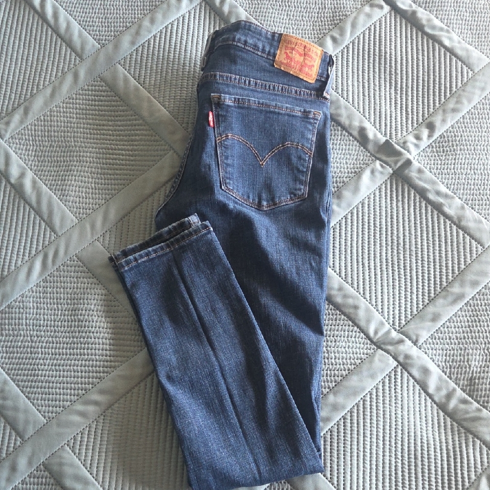 Levi's Dark Blue Denim Jeans